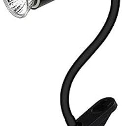 ATORSE® Reptile Heating Light Lamp Holder with Clip Lamp Pet Lights 25W Bulbs-27
