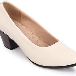 Women Comfortable Block Heel Pointed Toe Slip On Fashion Shoes for Daily use, Office use, Casual use-image-35
