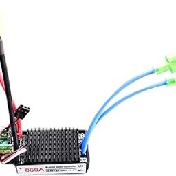 LOOM TREE® Waterproof Brush ESC Replacement 860A 12V-24V High Power for RC Car Vehicle XT60| Radio Control & Control Line | Body Parts & Interior | Cars, Trucks & Motorcycles-23