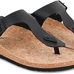 Men Premium Cork Flip Flops Slippers | Comfortable, stylish, Cushion | Daily Use | Casual wear |-picture-36