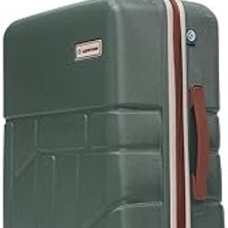 Rock (Medium) 65cm, Check-in Trolley Bag, Hardsided Anti-Scratch 8 Wheel Double Spinner Luggage, TSA Lock & Anti-Theft Zippers, Suitcase for Unisex, 2000 Days Warranty (Green)-3