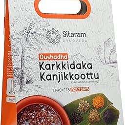 Sitaram Ayurveda Oushadha Karkkidaka Kanji 540 GM | Boosts Immunity, Improves Digestion And Metabolism, Nourishes And Revives | Karkidaka Kanji Kit-image-31