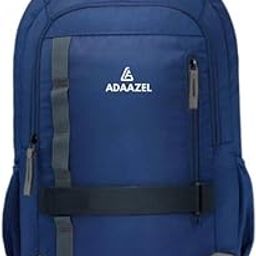 ADAAZEL medium 45 L-NAVY-BLUE-BELT-PATTI Durable Fancy Modern Unisex school bags ofice bags | Travel Laptop Bags || Backpacks-image-72