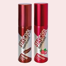 Stay Cool Breath Freshener Spray (Cinnamon + Strawberry, Combo, Pack of 2)-image-92
