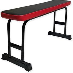 GERMANTECH FITNESS Flat Weight Bench- Up to 220 kg Capacity Exercise Bench for Weight Strength Training Chest Dips, Sit Up Abs Fitness Bench for Full Body Workout of Home Gym-picture-16