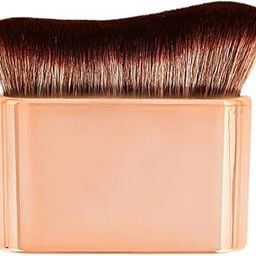 Gleva Kabuki Brush for Self Tanner, Cream Bronzer, Powder Foundation, Makeup, Stippling, Blush, Liquid Foundation - Cosmetic Brush for Face and Body, Blend Tanning Applicator (Gold)-56