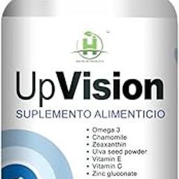 Healthy Nutrition - Just for the Health of it Upvision Eye Care Supplemnt for Eye Health with Omega-3, Vitamin E, Vit A, Vit C, Lutein, Zeaxanthin, Vit B2 Vegetarian 60 Capsules-Pack of 1-1