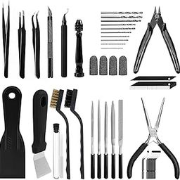 62pcs New Black 3D Printer Tools-30