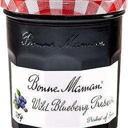 Bonne Maman Wild Blueberry Preserve, Marmalade Fruit Jam, 13 oz ℮ 370 g-image-28