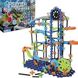 Discovery #MINDBLOWN 321 Piece Marble Run Construction and Assembly Kit for Kids-image-6