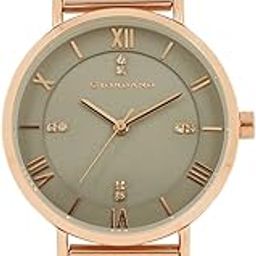 Analog Watch for Women with Metal Strap and Crystal Studded to complement Your Look - A2065-picture-35
