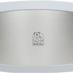 Koala Kare KB200-05SS Horizontal Wall Mounted Baby Changing Station with Stainless Steel Veneer, White Granite-image-36