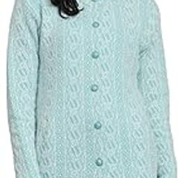 Women's Winterwear Woolen Long Coat Sweater Cardigans-image-34