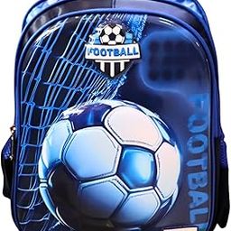 3D Backpack for Kids Girls/Boys/Unisex Stylish Durable Water-Resistant Backpack Shoulder School Bags, Outdoors, Picnic, Classes, Gift for Birthday & Festivals|Age 6-11 years-image-5
