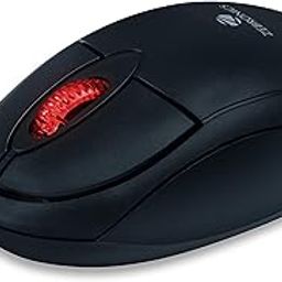 Zebronics Rise, Wired Optical Mouse, 3 Buttons, High Precision, 1200 DPI, Works on Most Surfaces, Plug & Play, USB Interface, 1.2m Cable Length-30