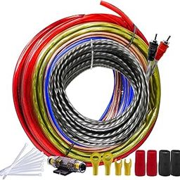 SPAIKO® 8-Gauge Amp Wiring Kit – Supports Up to 3000W/700W RMS for High-Power Car Audio Systems-image-7