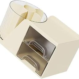 SHIPLORD® Desktop File Organizer with Drawers: Efficient Storage for Office & Student Desk Organization-image-45