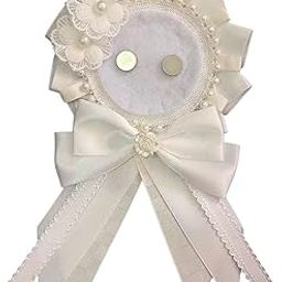 Fashion My Day DIY Anime Badge Holder Blank Fittings Retro Multipurpose for Hat Dress White | Pins & Brooches | Fashion Jewelry-image-3