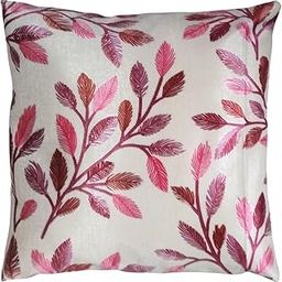 Vintage House 24x24 Inches Heavy Knitting 3D Digital Print Cushion Covers, Reversible Design with Zip Closure, Decorative Throw Pillow Covers for Sofa, Bed & Living Room (2, Wine)-image-95
