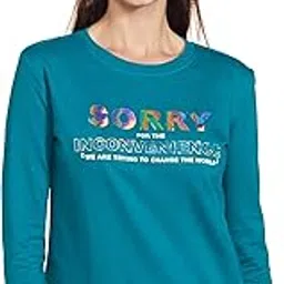 max Women Cotton Printed Round Neck Sweatshirt-picture-19