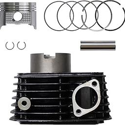 NIKAVI CBKP52 Engine Cylinder Block Kit Compatible for Hero Super Splendor BS6-20