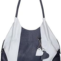 Creeper Women Black White Shoulder Bag - Extra Spacious-7