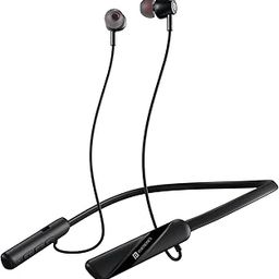 Portronics Harmonics Z10 in Ear Bluetooth Headphone with Mic, 35Hour Playtime,10mm Driver, Magnetic Earbuds, Voice Assistant, Bluetooth 5.3V, IPX4 Water/Sweat Resistance, Type C Fast Charging(Black)-42