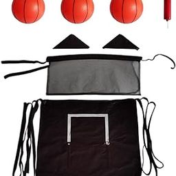 CALANDIS™ Mini Trampoline Basketball Hoop Basketball Lovers Gift Trampoline Attachment 3 Balls | Backboard Systems | Basketball | Team Sports-image-50