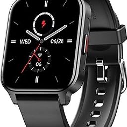 boAt Wave Call 2 Plus Smart Watch w/Bilingual Support (Hindi/English), 1.96”(4.97 cm) HD Display, BT Calling, 100+Sports Modes, Animated Watch Faces, Voice Assistant(Active Black)-23