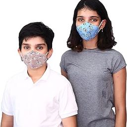 Nirvana Mask Pack of 2 N95 Nanotechnology Masks | Anti-Pollution mask for kids & adults | Official Merchandise Partner for Disney, Marvel & Barbie-image-19