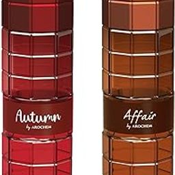 AROCHEM Attar Combo Pack of Autumn and Affair Attar (25ml Each) Pure Perfume | No Alcohol Unisex Perfume Roll On for Men Women-picture-29