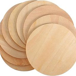 Aishu 3 Inch Round Shaped Plain Wooden Art Craft Coaster Blank Cutouts for Tea Coffee Painting Wood Sheet Craft, Decoupage,Resin Mandala Art Work & Decoration, 2.5mm Thick (Set of 20 Pcs)-51