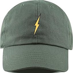 Printed Caps Stylish Cotton Baseball Cap for Men and Women Fashionable Headwear with Adjustable Buckle Free Size (Thunder)-image-2