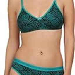 Women's Cotton Bra and Panty Set for Honeymoon Lingerie-picture-26