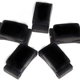 HRB MUSICALS® GUITAR RUBBER Pick Holder 5 pcs Multi Pack with (FREE 10 Delrin picks)-image-92
