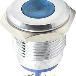 SAZ DEKOR 16mm 12V Waterproof Signal Power Supply LED Metal Indicator Lamp Pre-Wired-picture-24
