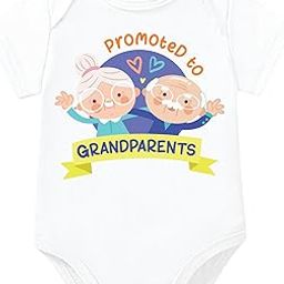 Pregnancy Announcement Gift for Grandparents to be | Baby Coming Soon Bodysuit | Reveal idea for Grandma, Grandpa, Dad, Husband, Aunt, Uncle or Family-image-82