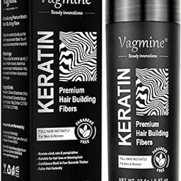 VAGMINE Keratin Hair Building Fiber for Men and Women 27.5g (Black)-image-63