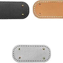 CLUB BOLLYWOOD LICHTS®3 Pcs Leather DIY Bags Bottom Mat Pad Insert Base Replacement Purse Making|Clothing, Shoes & Accessories | Womens Handbags & Bags | Handbag Accessories|3 Pieces Bottom-image-44