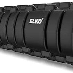 ELKO Foam Roller For Deep Tissue Massage High Density Foam Rollers Stick For Physical Therapy Exercise & Back Pain Massager Pain Relief Best For Muscle Recovery (Form roller) (Foam roller)-image-38
