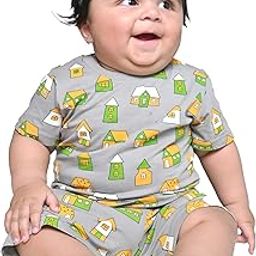 Baby Boys Classic Regular-Fit T-Shirt and Short Set | Dark Grey | 9-12 Months | KIDS12975-image-92