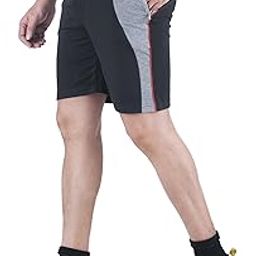 Hosiery Cotton Regular Fit Shorts/Half Pant for Men- Casual/Sports Wear with Zip Lock Pockets-image-49