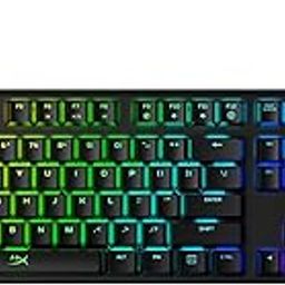 HyperX Alloy Origins Mechanical USB Gaming Keyboard Software Controlled Light and Macro Customization, Compact Form Factor, Tactile Switch, Aqua - RGB LED Backlit, Black (HX-KB6AQX-US)-14