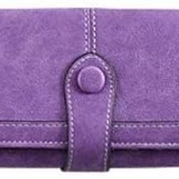 Wallet for Womans,Pu Leather Wallet,Office and Daily Uses,Best Gift Item for Girls and Woman (Purple)-75