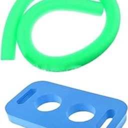 UJEAVETTE Pool Noodle Versatile with Connector Outdoor Water Game Toy Swimming Noodles Green Blue-image-48