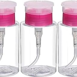 Nail Polish Remover Pump Push Down Empty Lockable Acetone Pump Dispenser Bottle for Nail Polish and Makeup Remover (3)-image-28