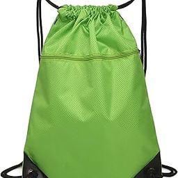 ™ Travel Nylon Drawstring Bag Sack Beach Gym Backpack Shoes Bags Light Green | Backpacks, Bags & Briefcases | Mens Accessories-picture-18