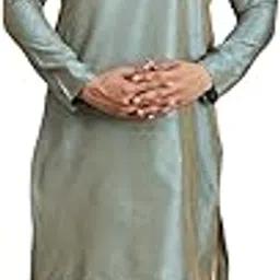 ethluxis Men Jacquard Self Design Kurta Pyjama Set-picture-43