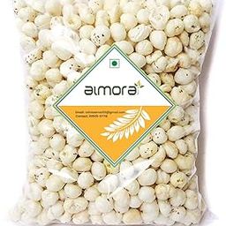 Almora nuts Phool Makhana Handpicked Lotus Seeds/Fox Nuts | No added Preservatives &No artificial Flavours | Lotus Seeds for Eating | High Protein & Fiber (250 gm)-image-58