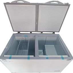 Voltas 400 Litre Combo Freezer CB FC HT 400 SD PCM (Freezer + Cooler) Double Door Hard Top-image-45